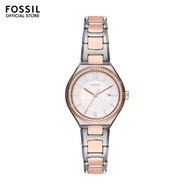 Fossil Women's Eevie Analog Watch ( BQ3955 ) - Quartz, Two Tone Case, Round Dial, 8 MM Two Tone Stai