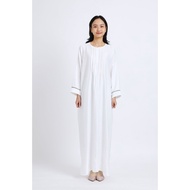 EMILIA Premium Iron-less Pleated Satin Kaftan