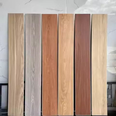 Floor Factory Waterproof 4mm Rigid Core Oak Walnut Wood Look Click Vinyl SPC Flooring for Interior D