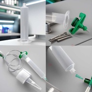 Dispensing Syringe 3CC 5CC 10CC 30CC 55CC American Syringe Dispensing Syringe Needle Transparent wit