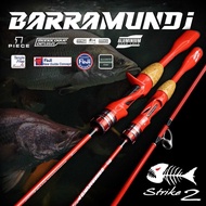 STRIKE 2 BARAMUNDI SINGLEHAND ROD SPINING/ CASTING 1PC