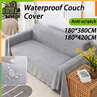 【MY】Waterproof Couch Cover Couch Cover Blanket Cat Dog Scratch Furniture Protector Sectional Sofa Co