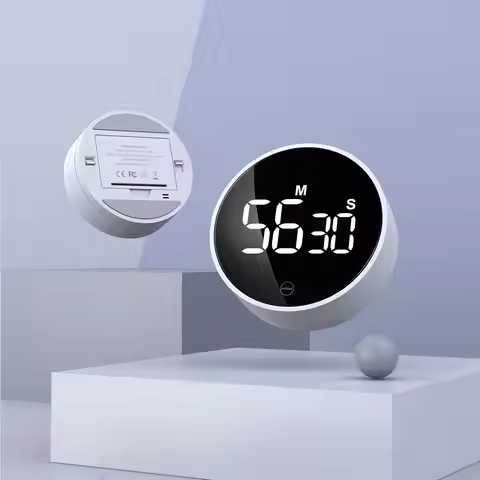 Xiaomi MIIIW Magnetic Timer Countdown Stopwatch Rotation Counter Work Sport Study Alarm Clock LED Di