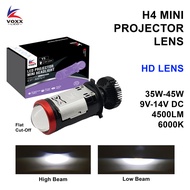 Lampu LED VOXX Y5 Mini Projie Bi-LED Laser H4 Hi-Lo 45W 4500LM Mobil Motor