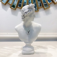 APOLO AND ATHENA STATUES FOR LIVING ROOM DECORATION, CABINET DECOR, TV SHELF CLASSIC EUROPEAN STYLE