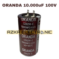 Elco Capacitor Kapasitor Oranda 10000uF 100V