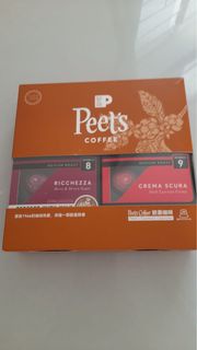 Peet's Coffee Espresso Capsules - Ricchezza & Crema Scura 咖啡 膠囊