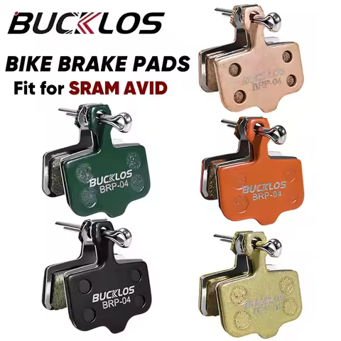 BUCKLOS BRP-04 Disc Brake Pads Resin Ceramic MTB Hydraulic Brake Pads for SRAM DB1 DB3 DB5 Bicycle B