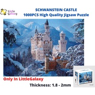 [Ready Stock] [Birthday Gifts] SCHWANSTEIN Castle High Quality Jigsaw Puzzle - 1000PCS, 1.8 to 2mm t
