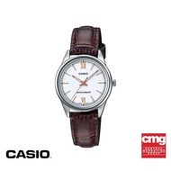 [ของแท้] CASIO นาฬิกาข้อมือผู้หญิง GENERAL รุ่น LTP-V005L-7B3UDF นาฬิกานาฬิกาข้อมือ นาฬิกาผู้หญิง