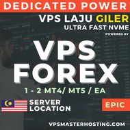 [Dedicated Power] VPS Epic Plan | Forex VPS | Cheap VPS | Epic Performance | RDP Connection | VPS Mu