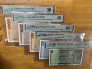 渣打銀行第一代神獸系列 全套售(大金龍/大鳳/大麒麟/獅子踩波/大鯉魚)