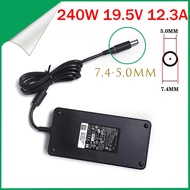 240W 19.5V 12.3A 7.4*5.0mm ADP-240AB D Charger Laptop Adapter For Dell Alienware M15x M17x M18X R2 X
