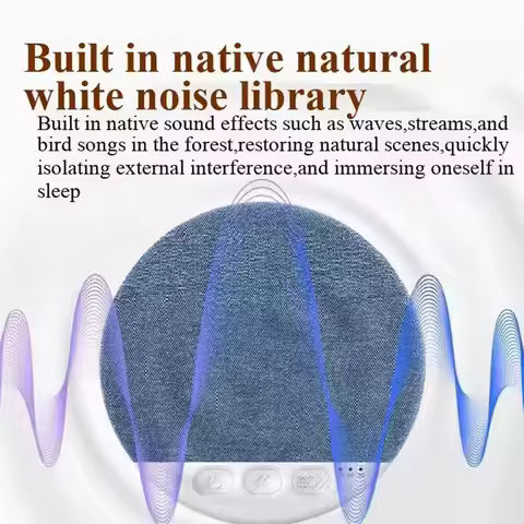 Bedside Sleep Aid Speaker Professional Harman Tuning Technology Under-pillow Speaker Bluetooth 5.4 H