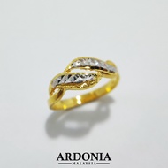 ARDONIA Cincin Siput Emas 375 (9K Gold / 375 Gold)