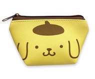 Sanrio Pompompurin Face Boat Type Cosmetics Small Pouch Bag 4.3 in (W) × 3 in (H) × 2 in (D)