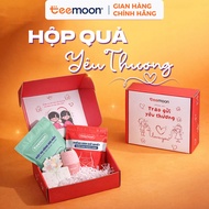 (Handwritten card included) Teemoon Love Gift Box - Heat paste to relieve menstrual cramps, Eye stea