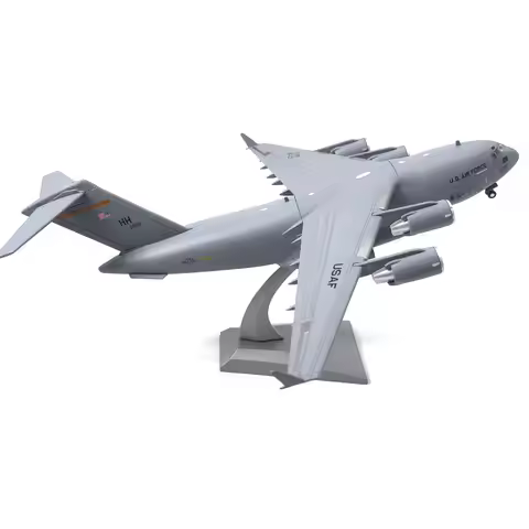 1/200 Scale Metal US C17 Globemaster III Strategy Transport Aircraft Model Diecast Airplane Plane Mo