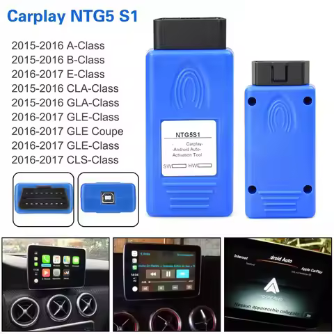 NTG5S1 Auto Activation Tool For Apple/Android OBD2 NTG5 S2 CarPlay Original Protocol Communication F