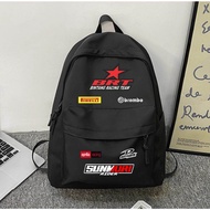 Tas Ransel Pria Motif BRT RACING SUNMORI Backpack Terkini Fashion Anak Laki Laki Sekolah SD SMP SMA