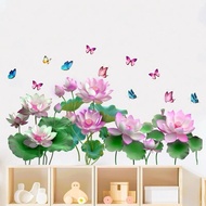 Lotus wall Decal for home decoration (lotus 06)