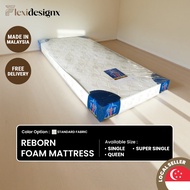 Super Single 6/8inch Reborn Foam Mattress with Quilting Layer/Comfortable Mattress Flexidesignx