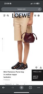 loewe flamenco mini handbag