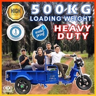 Electric Truck 3 Wheels ATV 250cc Farm Pickup Truck Off-Road Vehicle warehouse forklift 电动三轮车 载货车 载重王 Energy Kebun Sawit