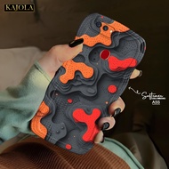 Casing Oppo A5S / A12 Gelombang Motif Aesthetic - Case Oppo A5S / A12 Gelombang - Softcsase Oppo A5S