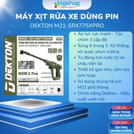 DEKTON M21-SRX775XPRO 21V battery-powered car washer - Body