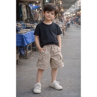 Kids Cargo Shorts 1-7 yrs old
