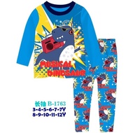 Ailubee Kids Pajamas B1763~ Dinosaur