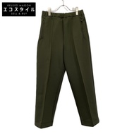 Prada 卡其色拉鍊錐形褲，XS 碼