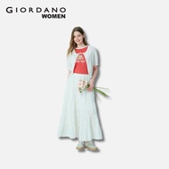 Giordano Women Crew Neck Cardigan Sweater