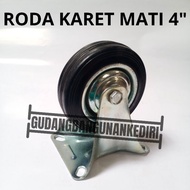4" dead rubber wheel | 4" rubber wheel | 4" trolley wheels, display case 4 inch dead rubber