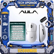 AULA SC800MAX Tri-mode Gaming Mouse, 48g Lightweight, PAW3950 Sensor, Dual 8KHz Polling Rate, Blueto