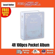 4R-100pcs pocket photo album
