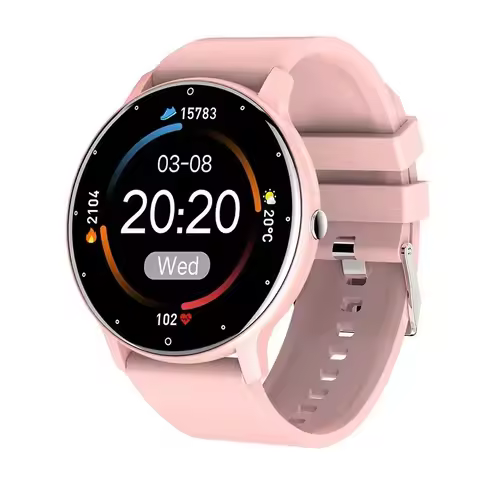 Fashion Lady Smart Watch Bluetooth Call Answer Dial 1.28inch AI Voice Sports Fitness ZL02CPro Men Wo