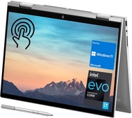 HP Envy x360 2-in-1 Laptop, 15.6" FHD Touchscreen, 12th Gen Intel Core i7-1255U, 32GB RAM, 1TB PCIe SSD, Webcam, Backlit Keyboard, Wi-Fi 6, HDMI, Windows 11 Home, Silver, Stylus Pen Included