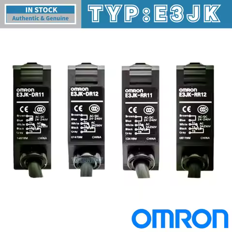 OMRON Authentic Original Photoelectric Sensor Switch E3JK Series - DN11 DN12 DP11 DP12 DR11 RN11 RN1