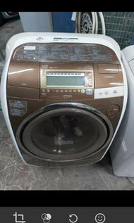 降3千~二手中古日立12公斤變頻滾筒洗脫烘洗衣機，新買要7.2萬，型號SF-BD3300T，請看照問大戶藥師