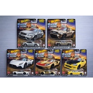 Hot Wheels Premium Boulevard Mix 126–130 | Mercedes CLK63 AMG Black Series | Toyota Altezza | Ford G