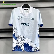 Yenz Oska Japan Jersey Yenz Murah Custom Name Yenz Oska Retro Collar Jersey Viral Tiktok Ootd 2023 Baju Berkolar T Shirt Unisex Lengan Pendek Lelaki Perempuan Kanak Kanak Plus Size