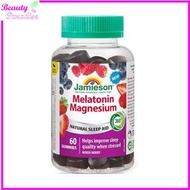 Jamieson - [特價]褪黑激素 + 健體鎂配方 軟糖 60 粒 [平行進口] 此日期前最佳:2026年05月31日