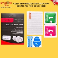 LAYAR Cuely tempered glass lcd screen glass camera canon EOS M3 M5 M10 EOS-R 100D anti-Scratch camera screen protector