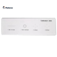 Stage Micrometer with 0.01mm Calibration Slide for Microscope for Camera Reticle