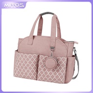 Mippos Baby Changing Bag Maternity Polyester Bag Waterproof Nappy Bag Tote Shoulder Bag for Toys Wom