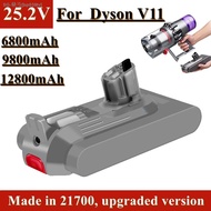 25.2V rechargeable battery for vacuum cleaner Dyson V11 upgrade 6800mAh 12800mAh for Dyson vacuum cleaner bp039tv