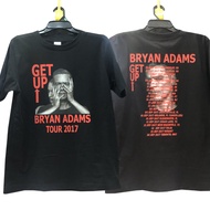 KATUN Get UP Tour Bryan Adams Tour 2017 T-shirt Combed 30s Cotton Material Tshirt