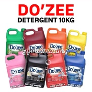 DOZEE 10KG Laundry Detergent Do zee Detergent Dozee Sabun Dozee Laundry Detergent Sabun Basuh